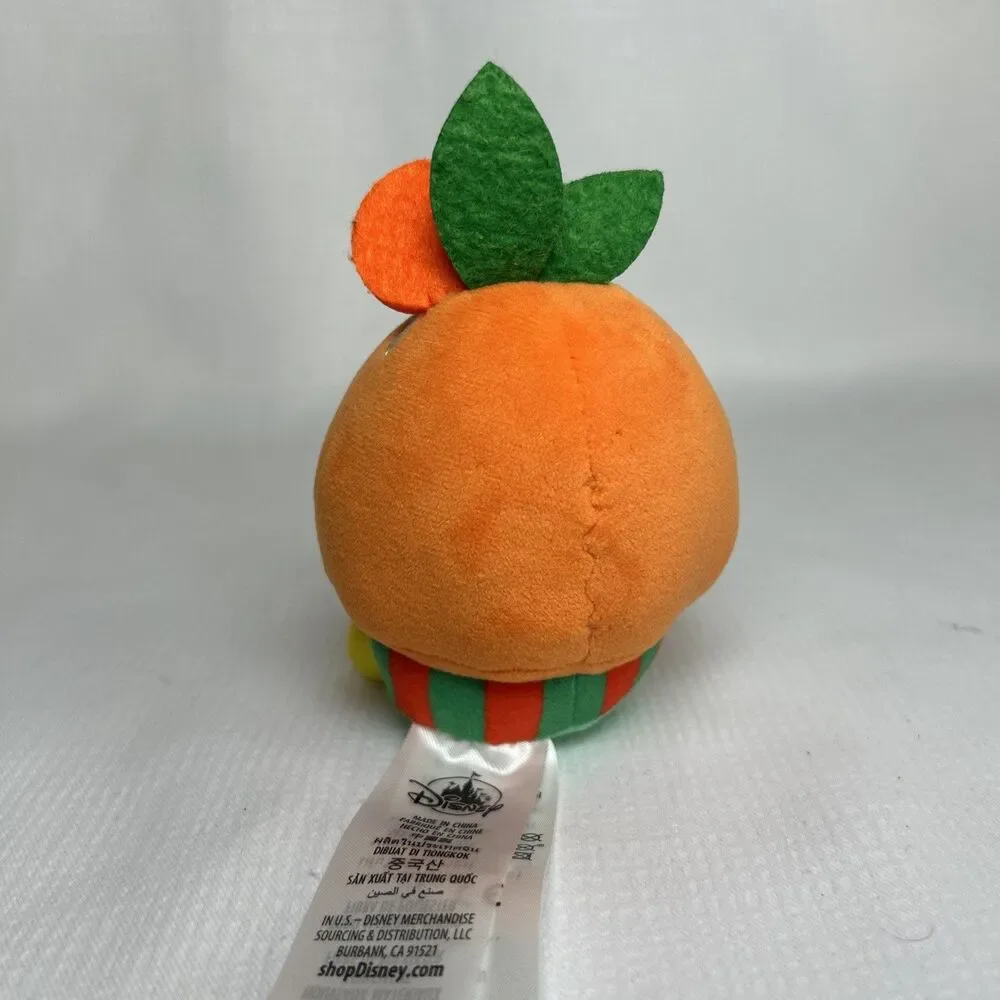 Disney Munchlings Micro Plush Orange Bird Citrus Cupcake Soft Stuffed Animal Toy - Picture 5 of 7